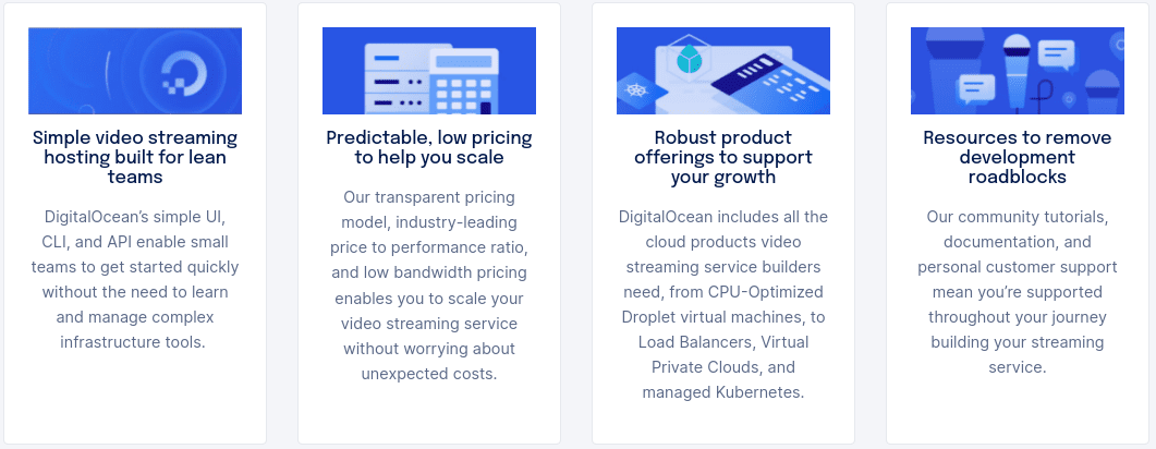 DigitalOcean video streaming use case