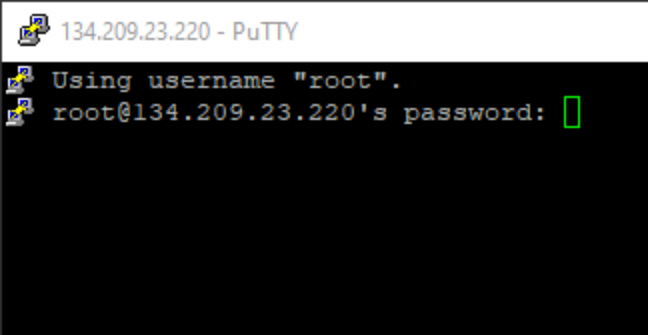 PuTTY command line password entry