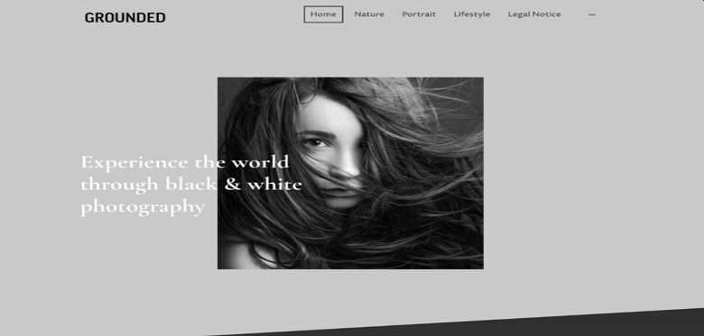 IONOS MyWebsite Now Photographer template