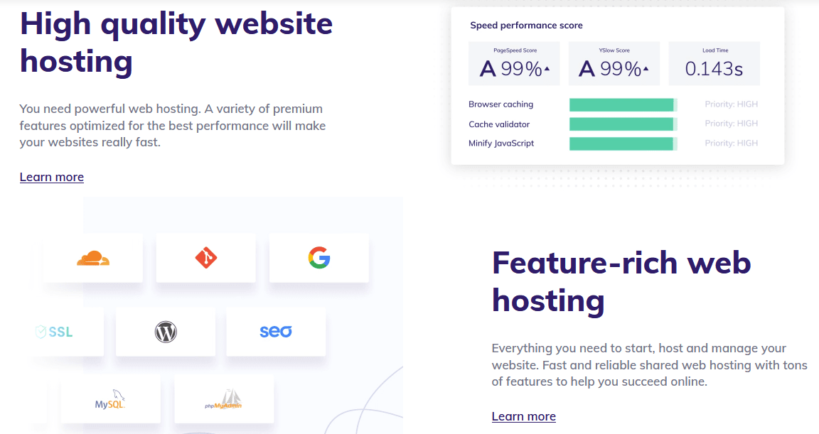 Hostinger’s high-performance platform