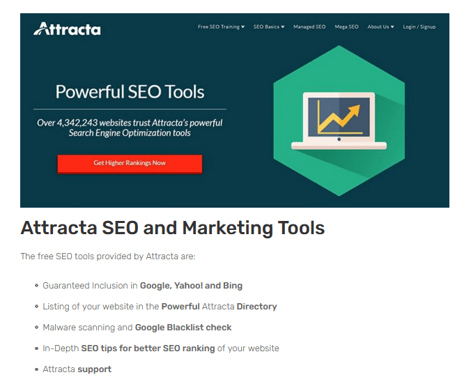 FastComet SEO tools