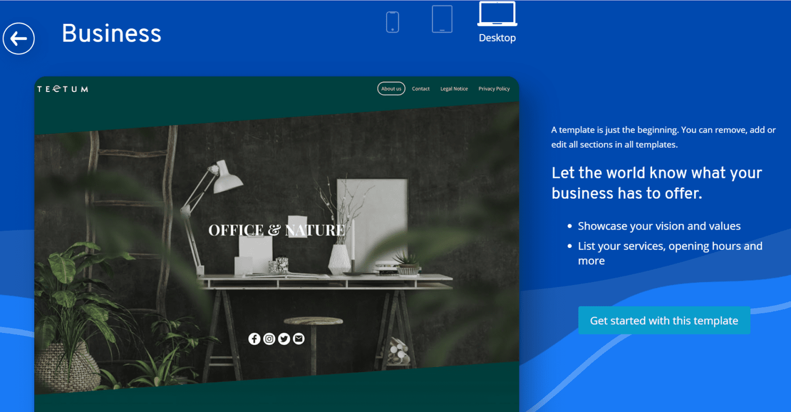 IONOS Business Template