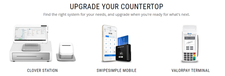 CreditCardProcessing.com device selection