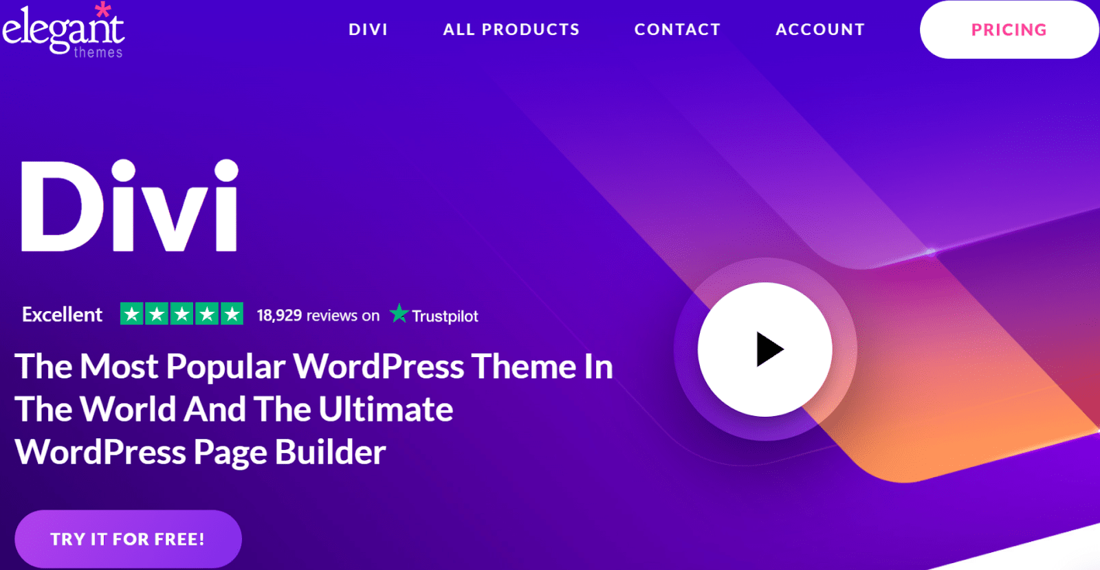 Divi Homepage