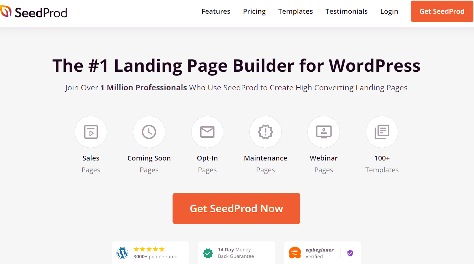 SeedProd Homepage