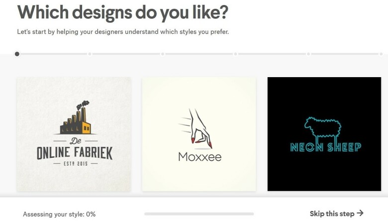 99designs homepage