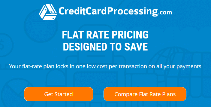 CreditCardProcessing.com’s flat fees make it easier to keep track of your overall costs