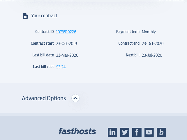 how to cancel fasthosts