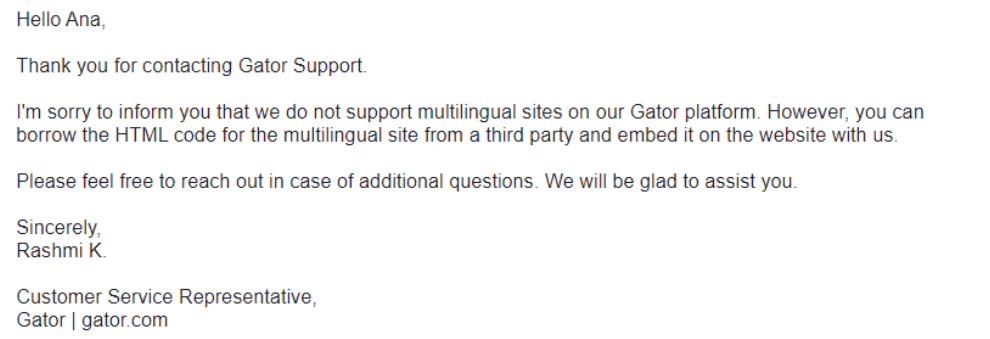 HostGator Email Support