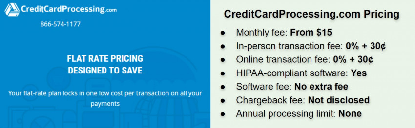 CreditCardProcessing.com summary