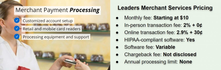 Leaders Merchant Services summary