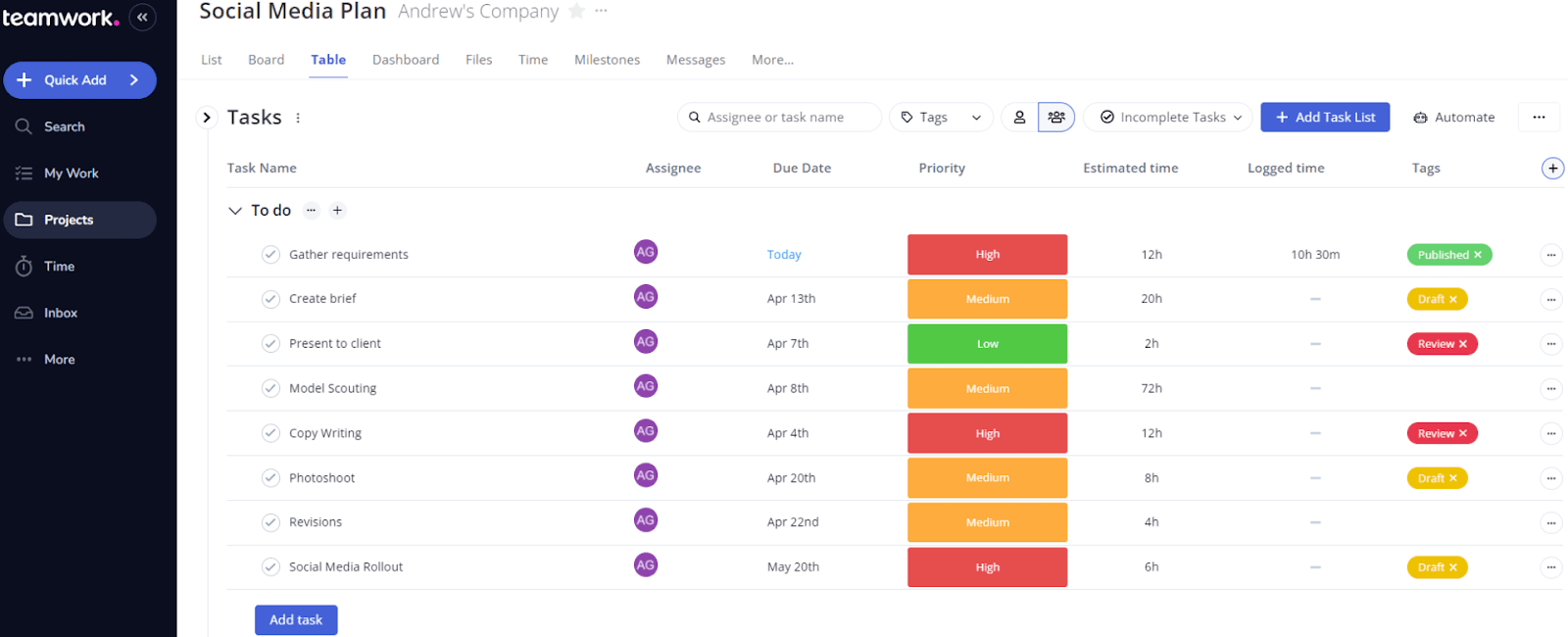 Software de Gerenciamento de Projetos de Construção