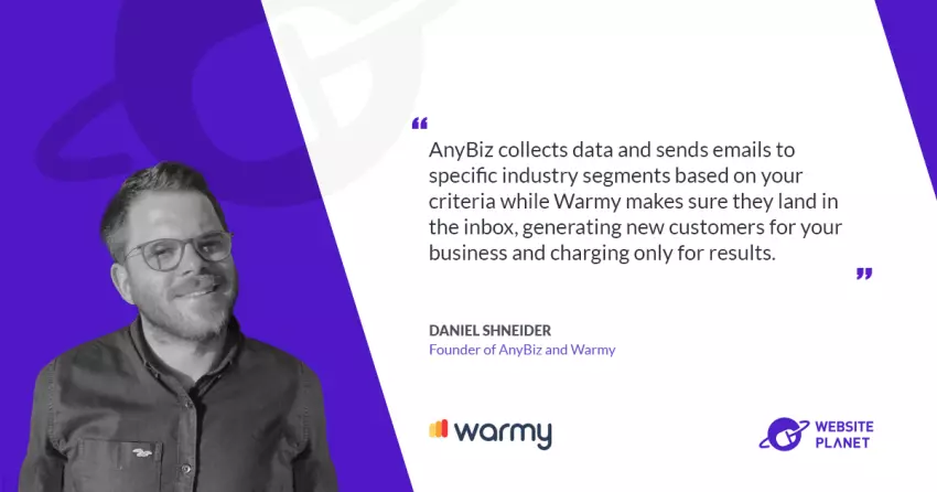 Find Target Customers And Reach Their Inbox With Anybiz And Warmy