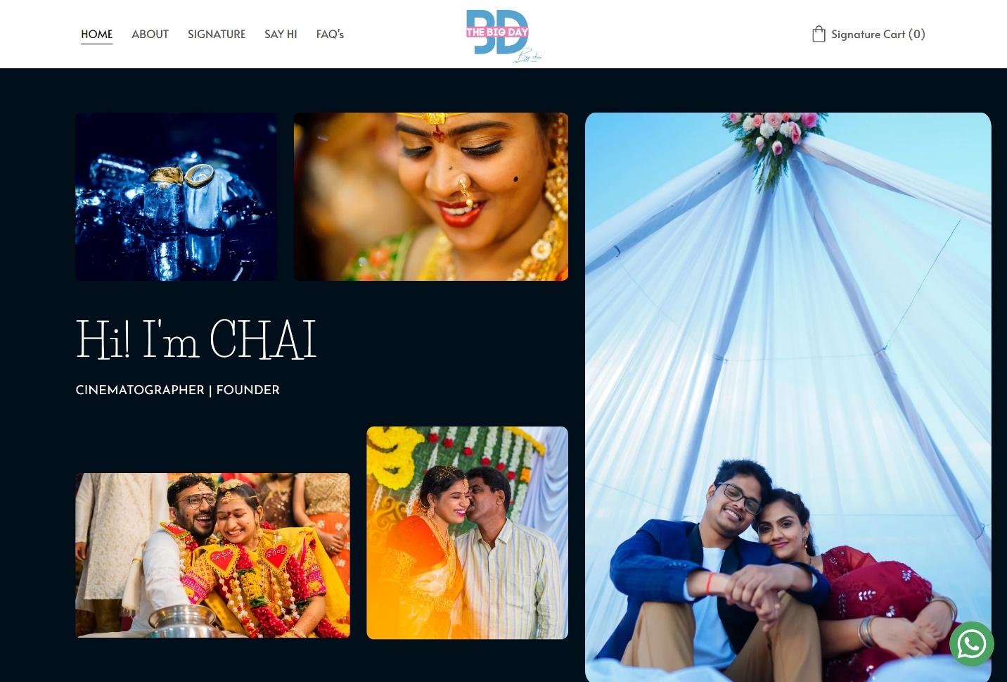 Hostinger Website Builder-wedding