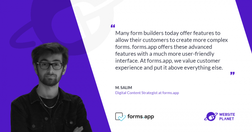Create Professional Looking Forms with forms.app