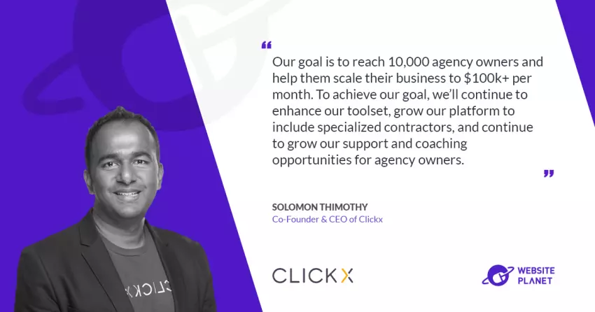 Clickx – an All-in-One Tech Platform Built For Digital Marketing Agencies