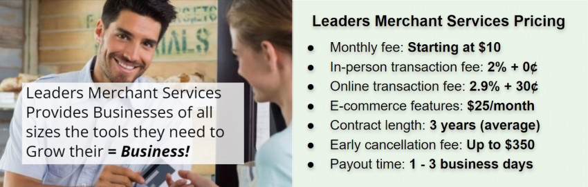 Leaders Merchant Services summary