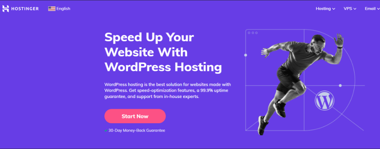 Halaman WordPress Hostinger