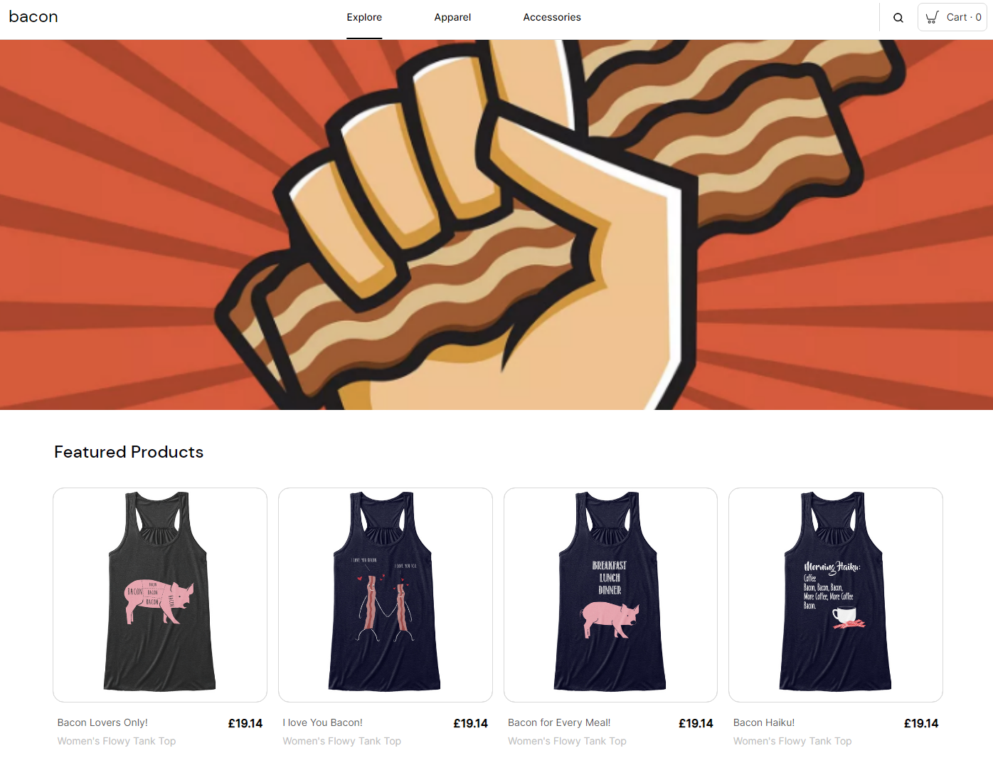 Teespring's creator storefronts