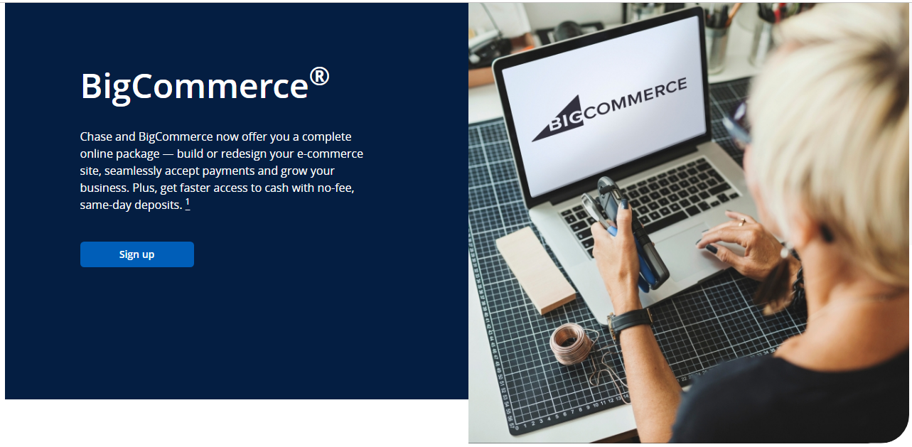 Chase Payment Solutions and BigCommerce