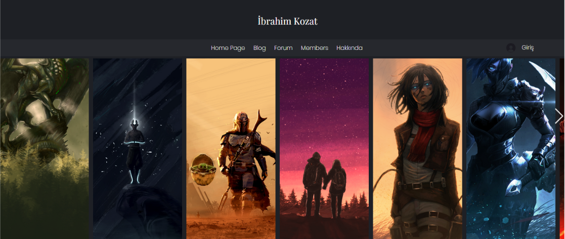 Ibrahim Kozat Homepage