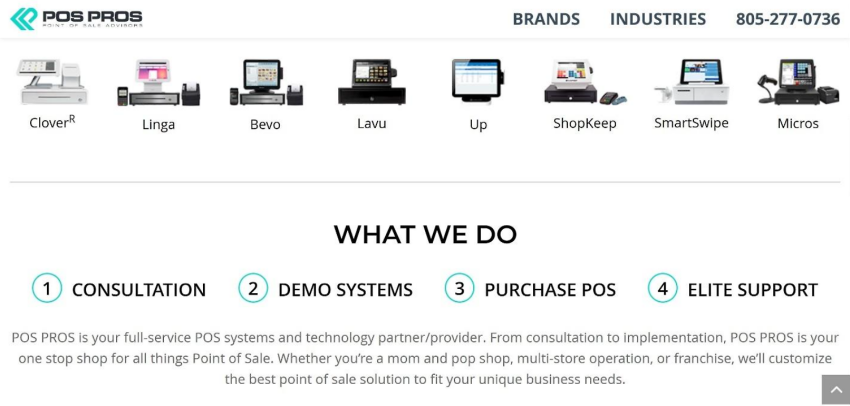 POS Pros point of sale equipment and approach