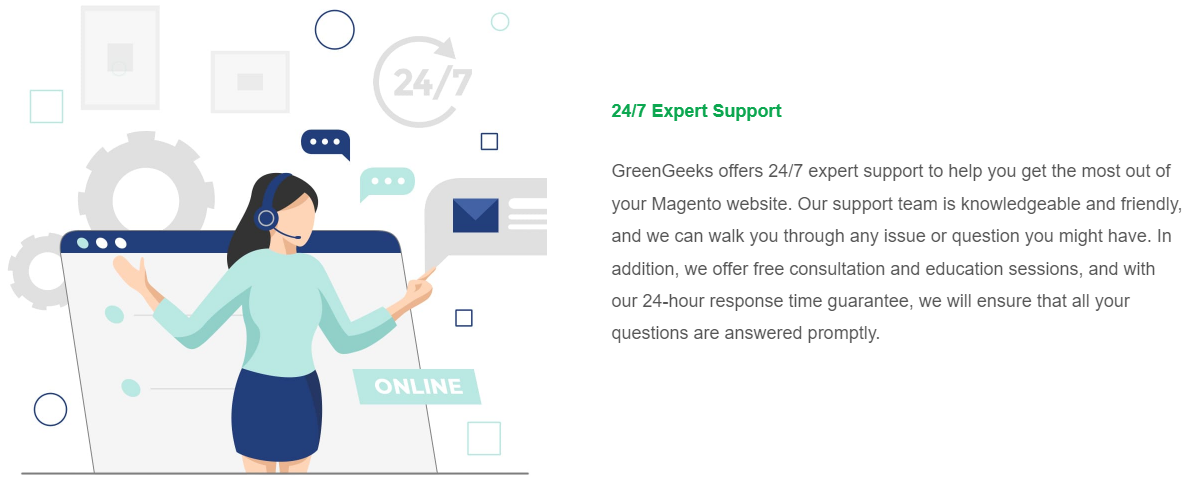 GreenGeeks's Support