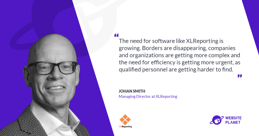 XLReporting Transforms Your Data Into A Decision-Making Cockpit – Find Out More From The Founder & CEO, Johan Smith