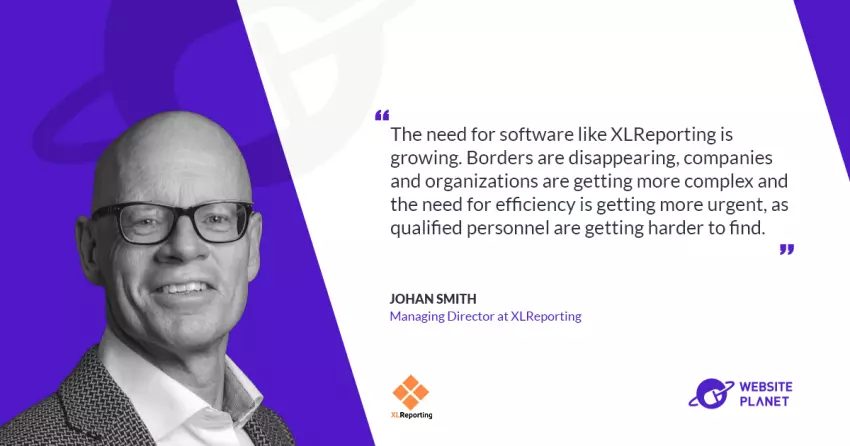 XLReporting Transforms Your Data Into A Decision-Making Cockpit – Find Out More From The Founder & CEO, Johan Smith