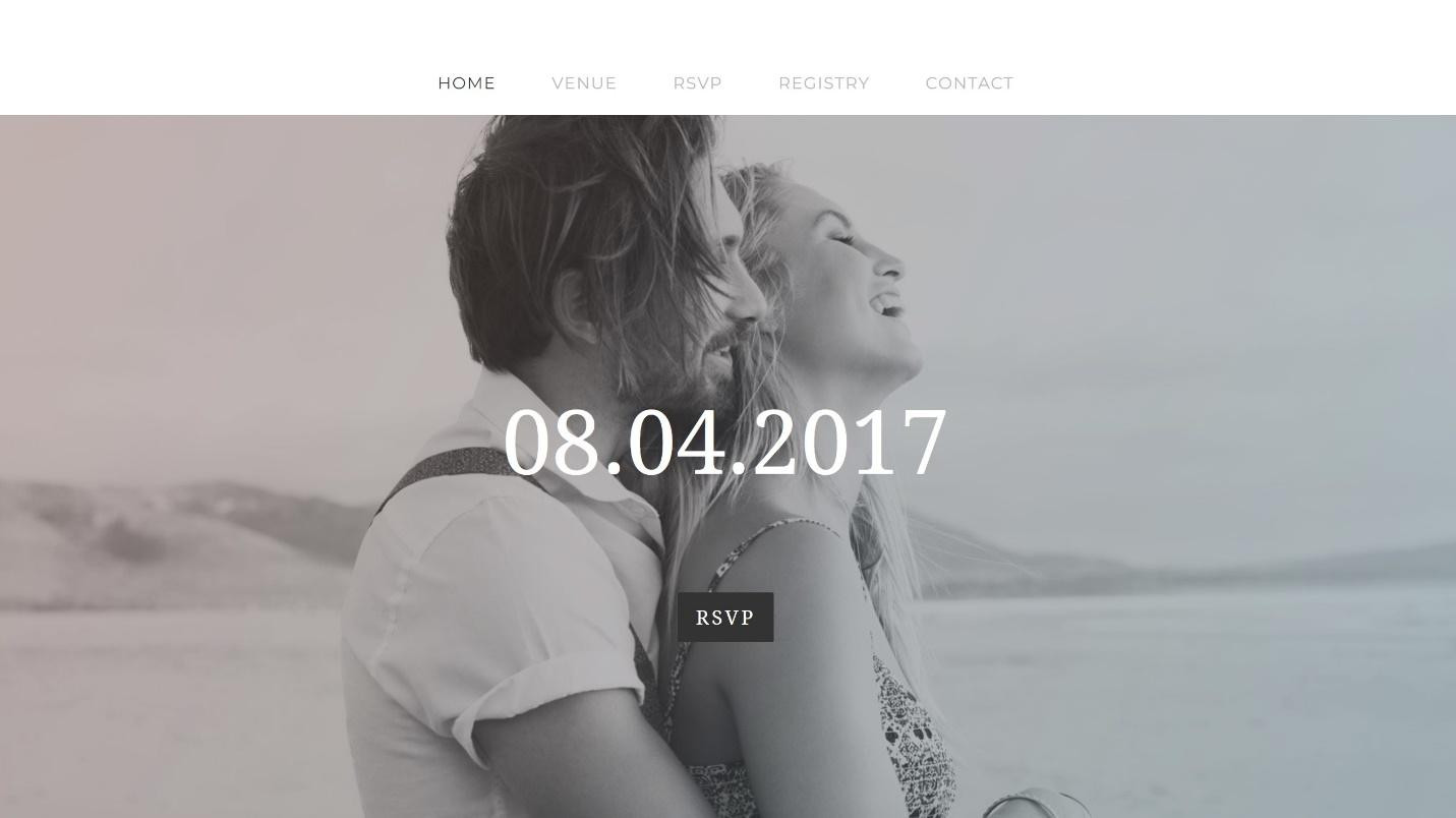 Weebly John & Maggy - Cento theme.