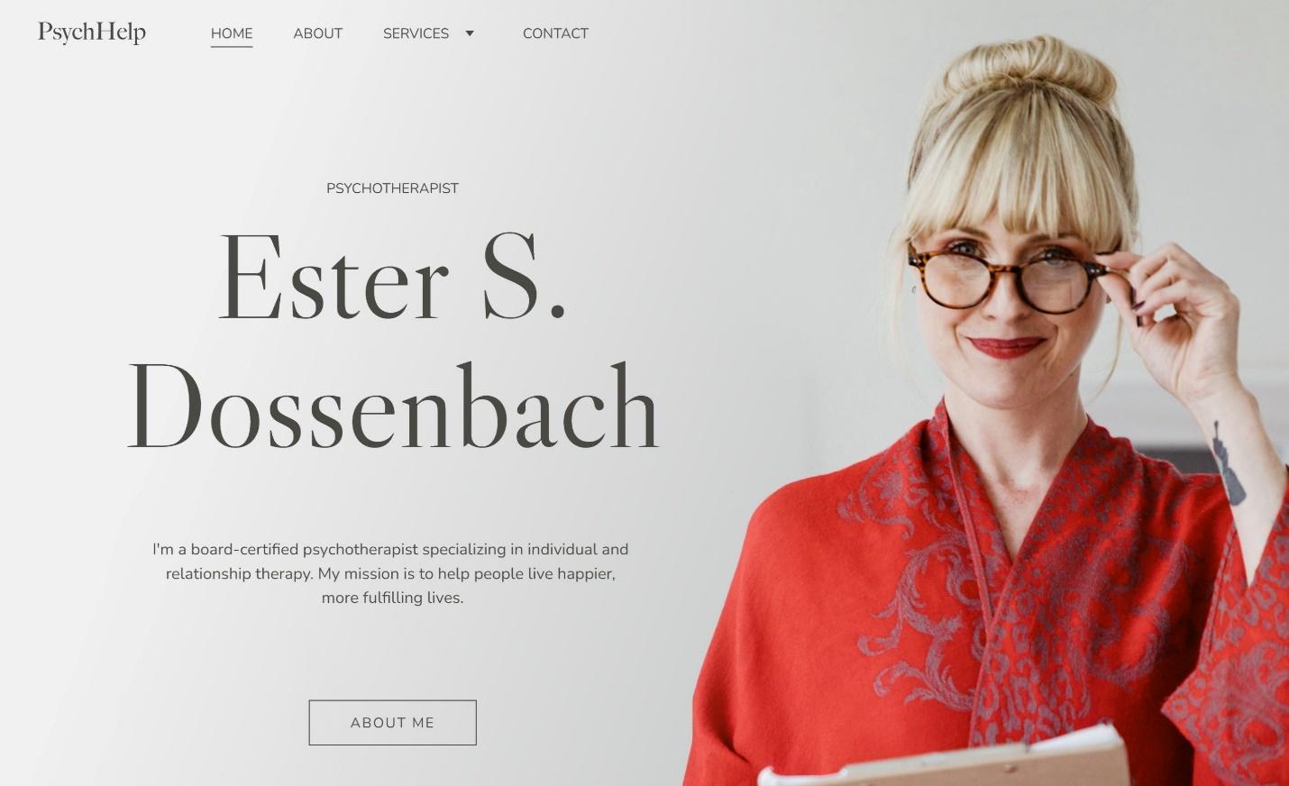 Zyro Dosenbach Template