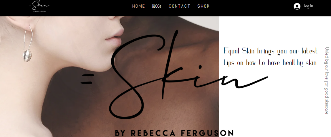 Equal Skin Homepage