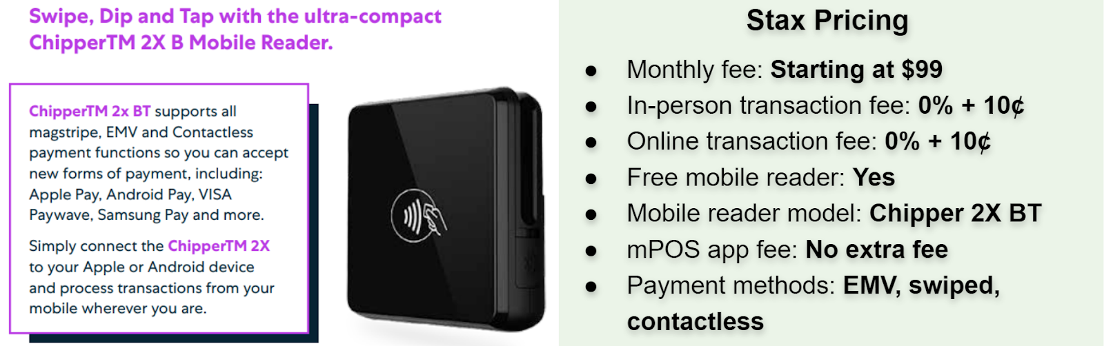 MobilePay EMV Mobile Credit Card Reader