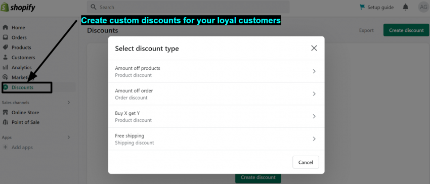 Shopify Discounts