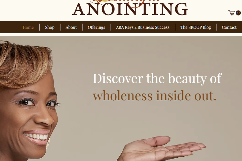 a beautiful anointing homepage