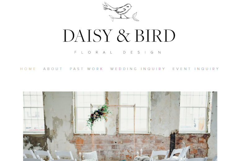 daisy & bird homepage