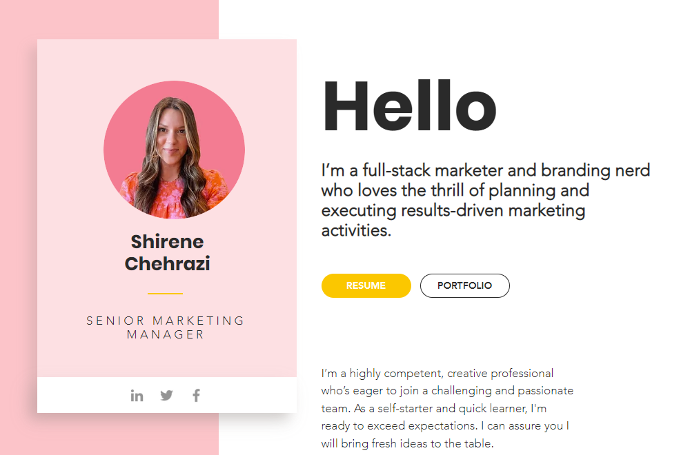 16 Best Marketing Portfolio Examples To Inspire You In 2024