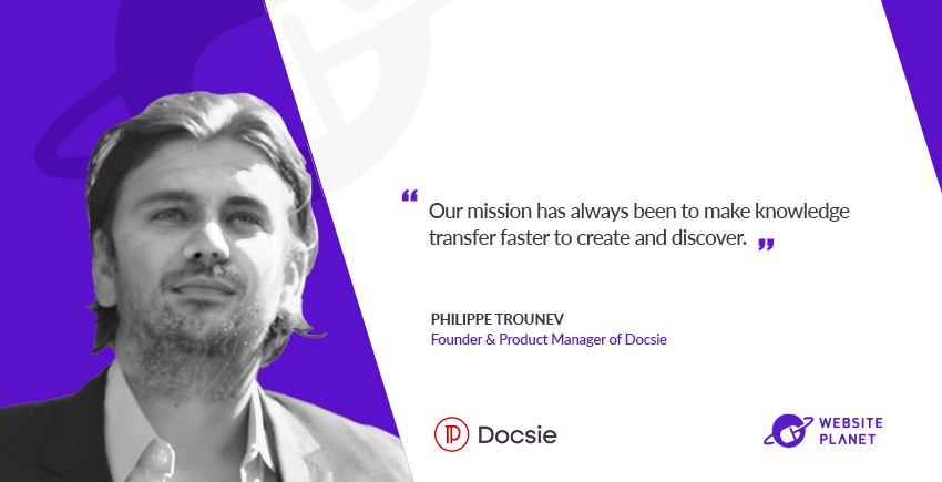 How Docsie Got 5000 Users: Insights by Philippe Trounev