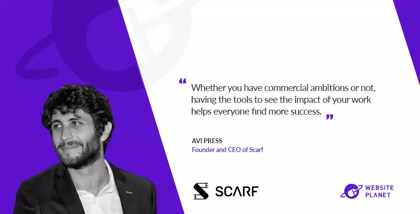 How Scarf Reached 90M Downloads/month: Interview with Avi Press