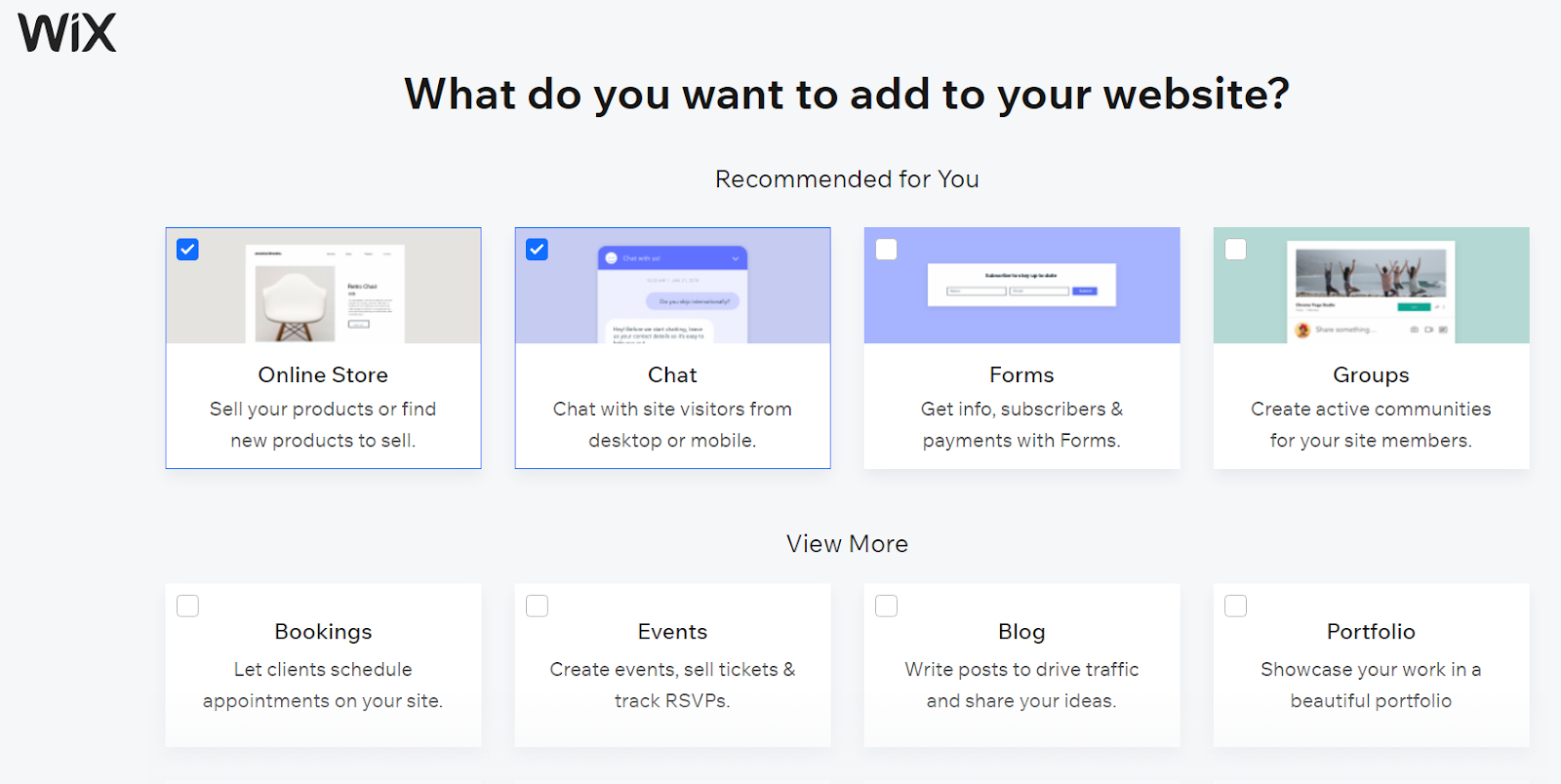 Wix onboarding process