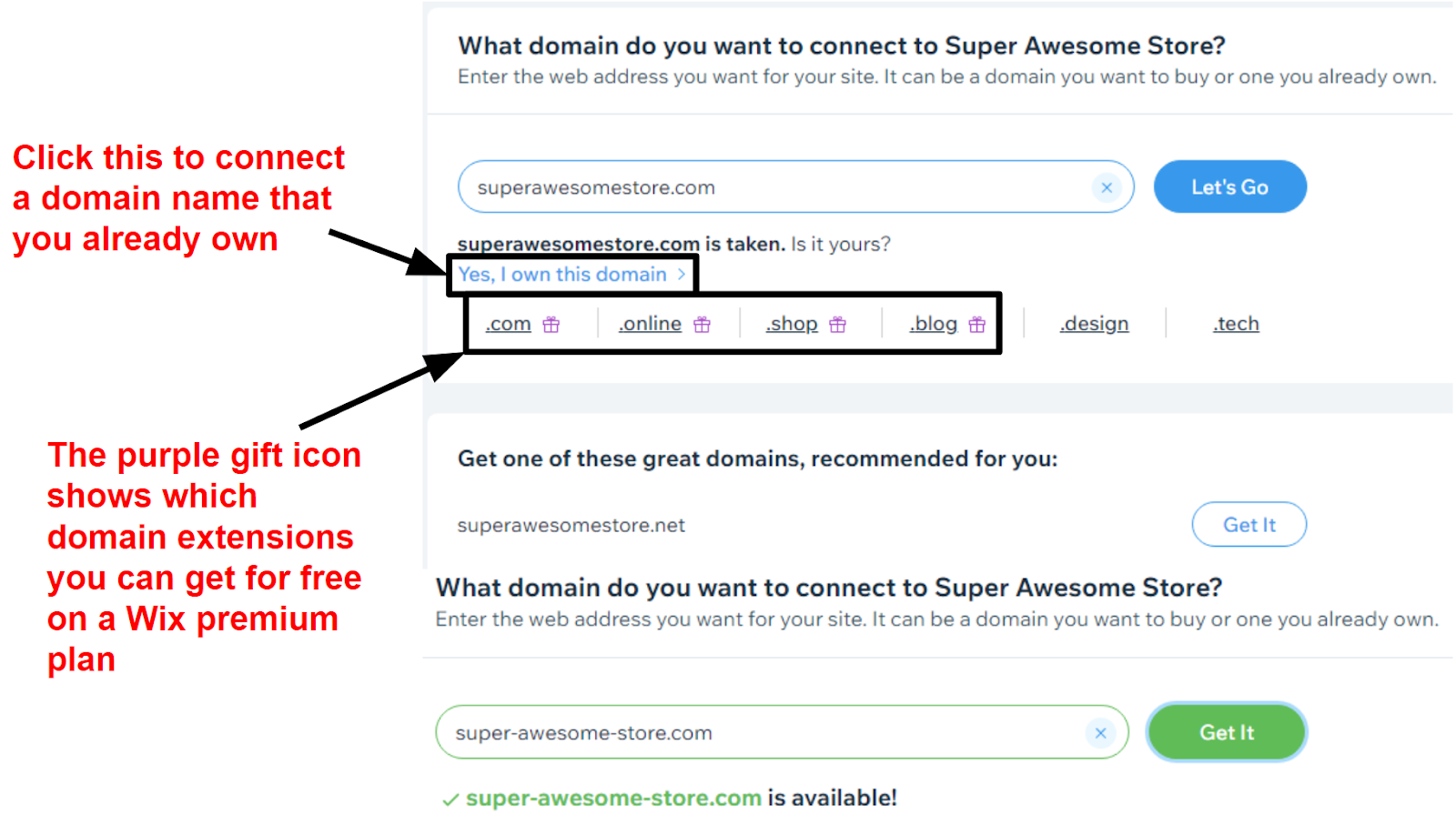 Setting up a domain name on Wix 3