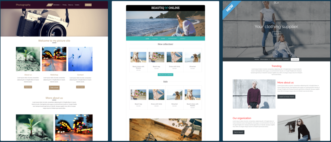 Webador Templates