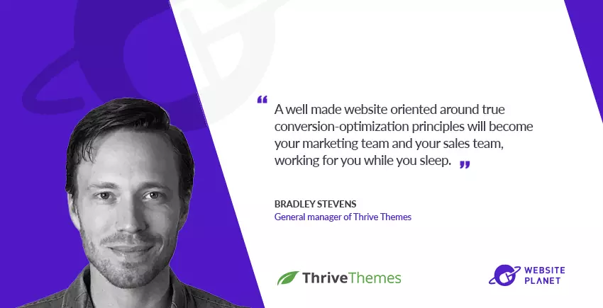 How Thrive Themes Helps Build 6-Figures Businesses: A Chat with GM Bradley Stevens