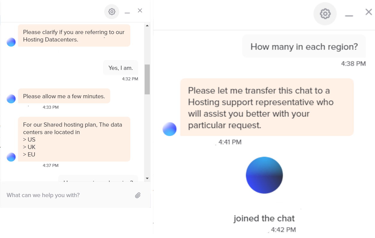 Namecheap Live Chat Support
