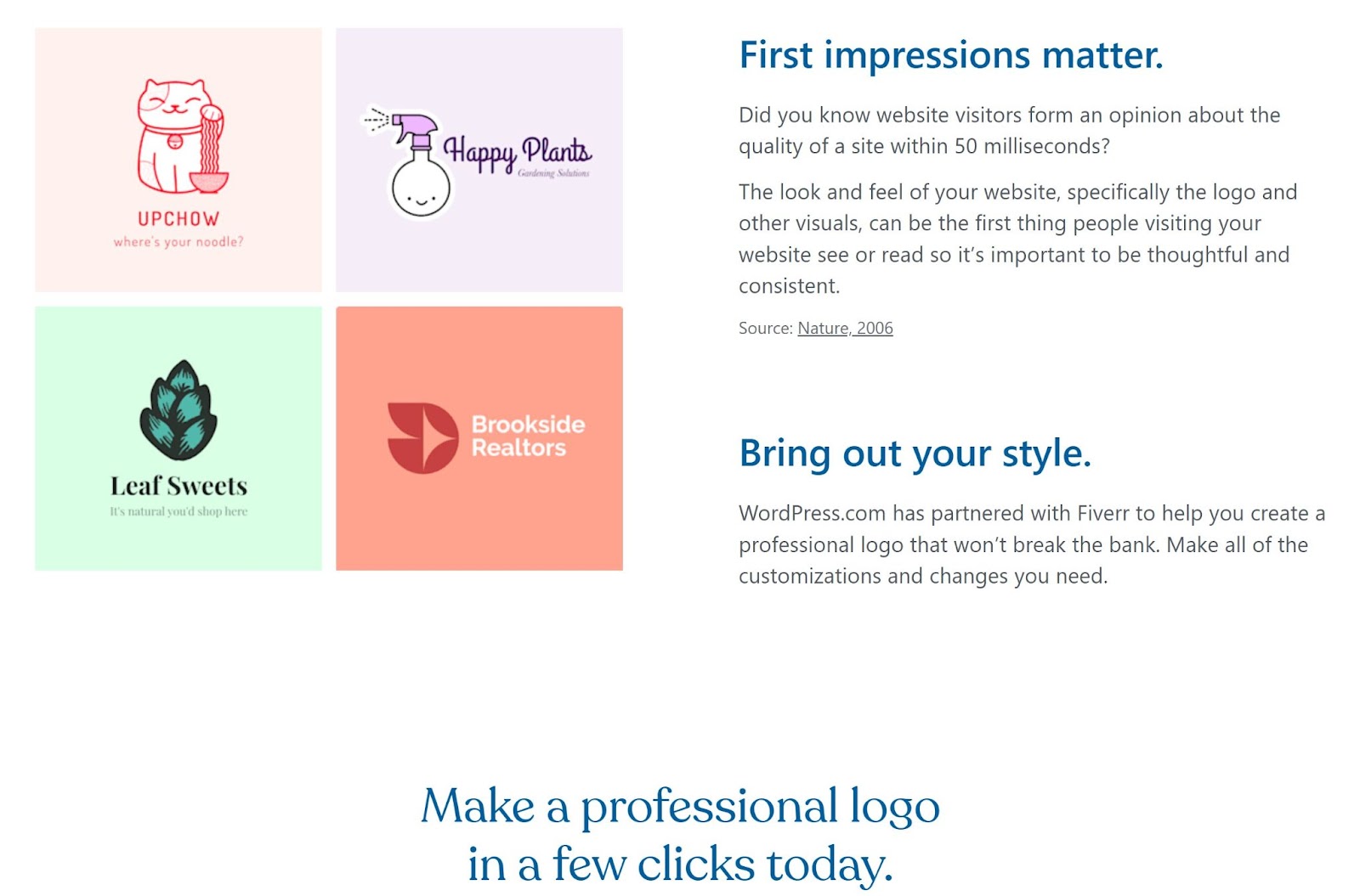 WordPress logo maker.