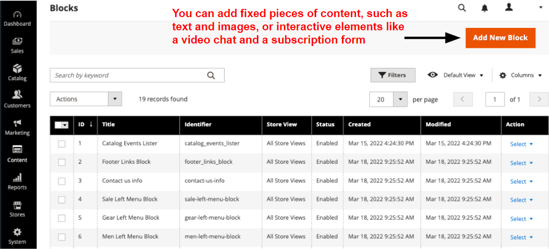 Adobe Commerce Blocks