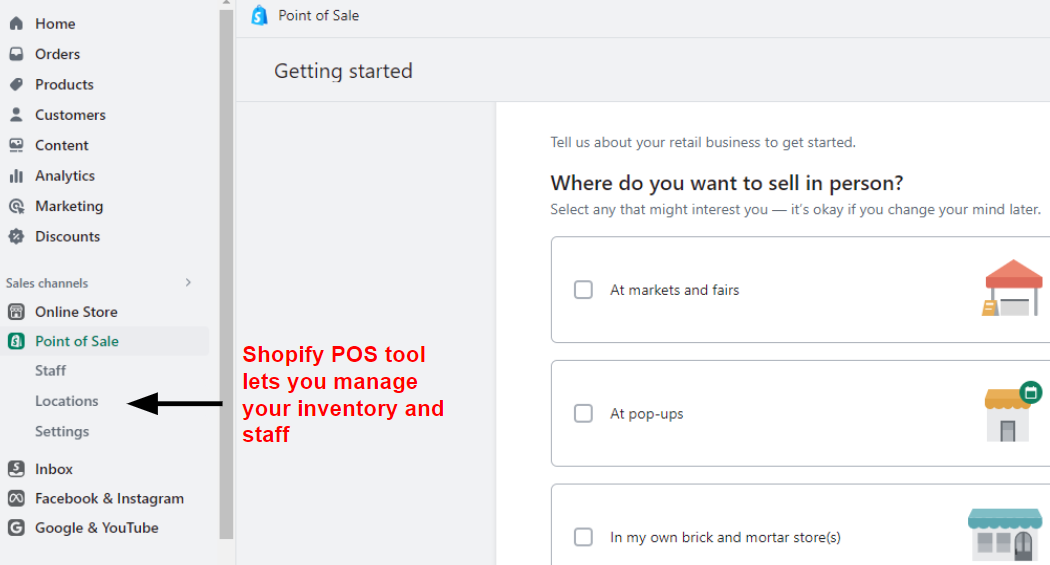 Shopify POS Setup