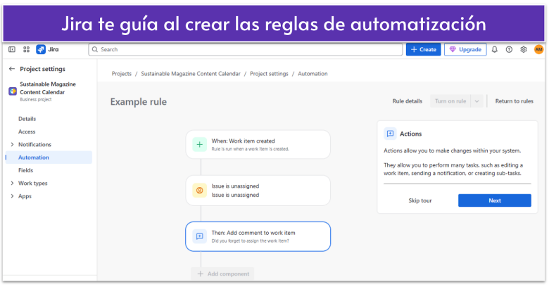 Jira guide on creating automation tools