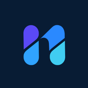 logo by Anna Rid - a lowercase "n" with rounded edges in purple, blue, and cyan