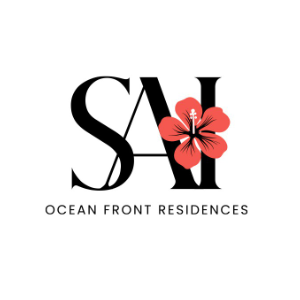 logo by BlueBerriez - elegant SAI logo with a red flower between A and I